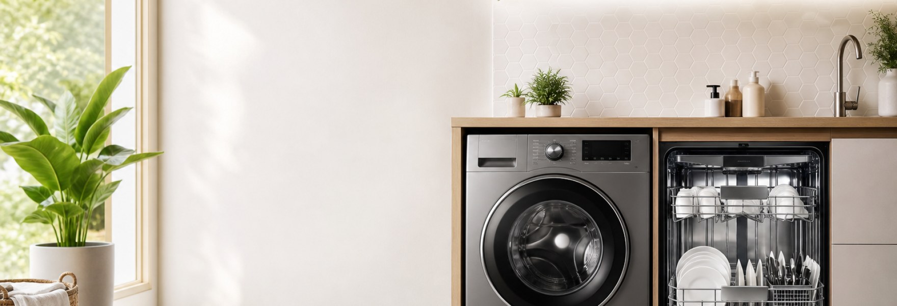 لباسشویی و ظرفشویی کم مصرف